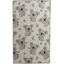 Lastenhuoneen matto Linento Koala, 80x120cm, harmaa