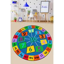 Matto Linento Lodra, Ø100cm, monivärinen