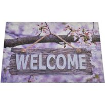 PVC-ovimatto Linento Ruby, 40x60cm, violetti