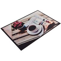 PVC-ovimatto Linento Coral, vaaleanpunainen