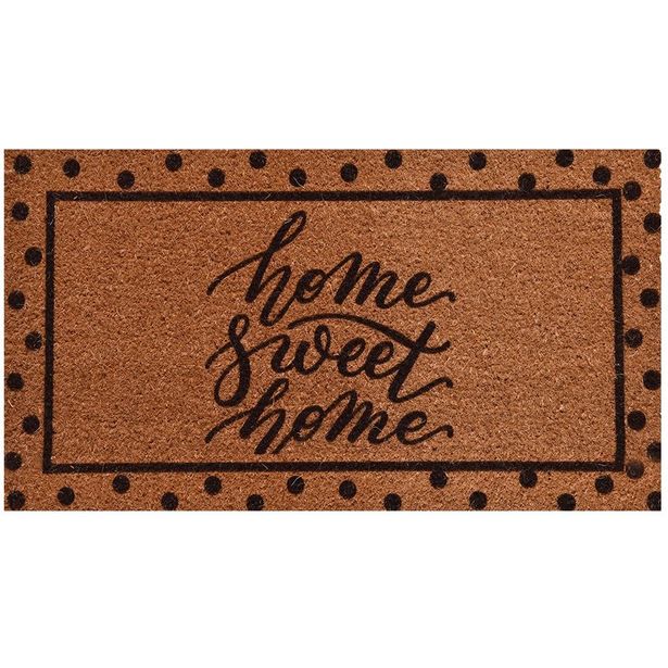 Ovimatto Linento Coco Frame Point, 40x60cm, ruskea