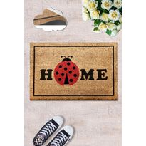 Ovimatto Linento Coco Coccinella, 40x60cm, ruskea