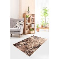 Matto Linento Mozaik, ruskea, eri kokoja