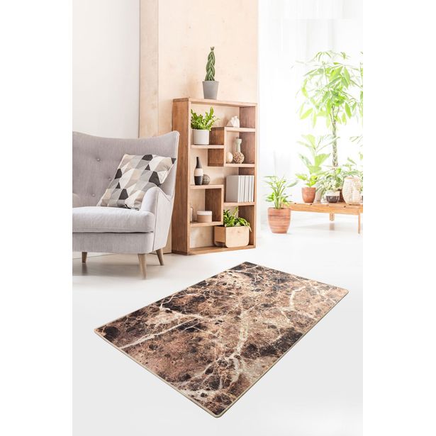 Matto Linento Mozaik, ruskea, eri kokoja