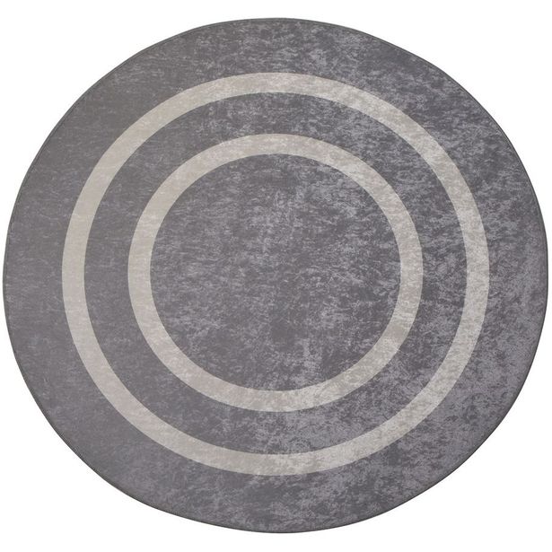 Matto Linento Silver, Ø140cm, harmaa