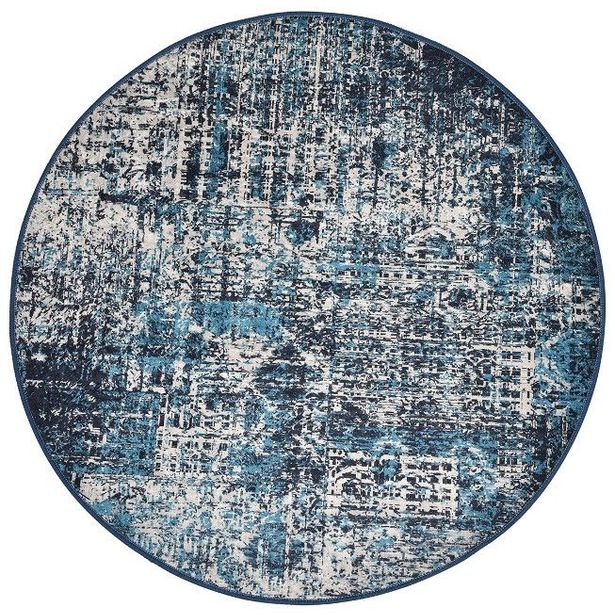 Matto Linento Powder, Ø140cm, monivärinen
