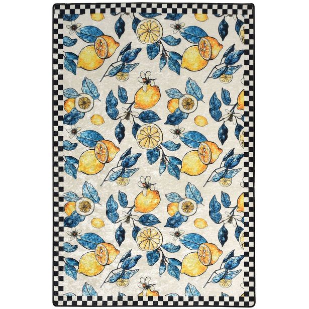 Matto Linento Lemon, 160x230cm, keltainen