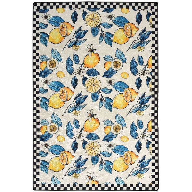 Matto Linento Lemon, 160x230cm, keltainen