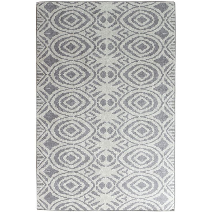 Matto Linento Blome, 60x140cm, harmaa