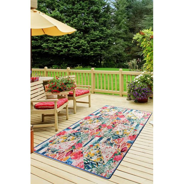 Käytävämatto Linento Tropical, 80x150cm, monivärinen