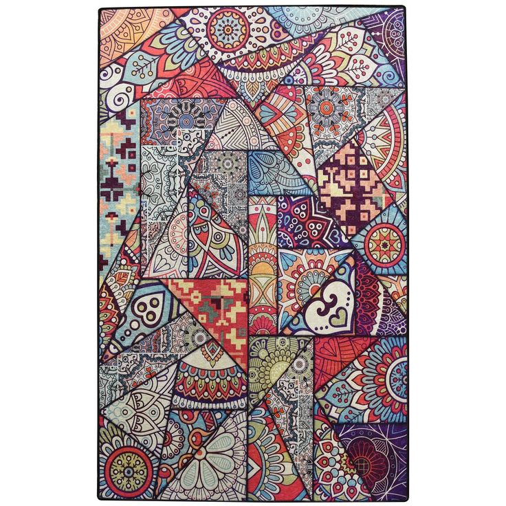 Matto Linento Multi, 160x230cm, monivärinen
