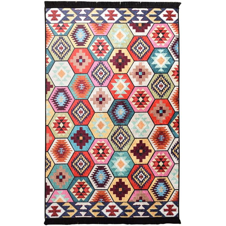 Matto Linento Comb, 160x230cm, monivärinen