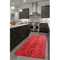 Käytävämatto Linento Fiona, 80x150cm, punainen, Verkkokaupan poistotuote