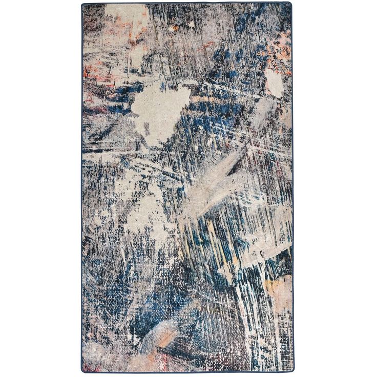 Käytävämatto Linento Adel Djt, 80x120cm, sininen/beige