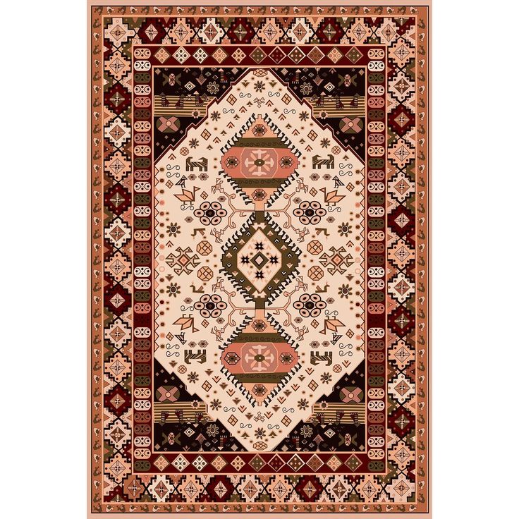 Eteisen matto Linento CT-1101, 160x230cm, monivärinen