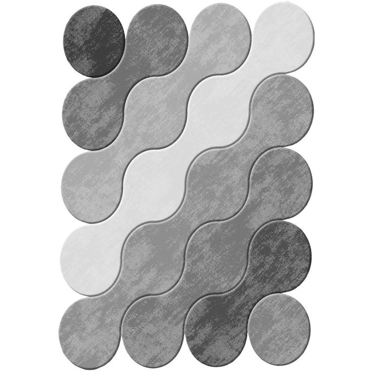 Matto Linento Eugene V3 - 4664, 120x180cm, harmaa