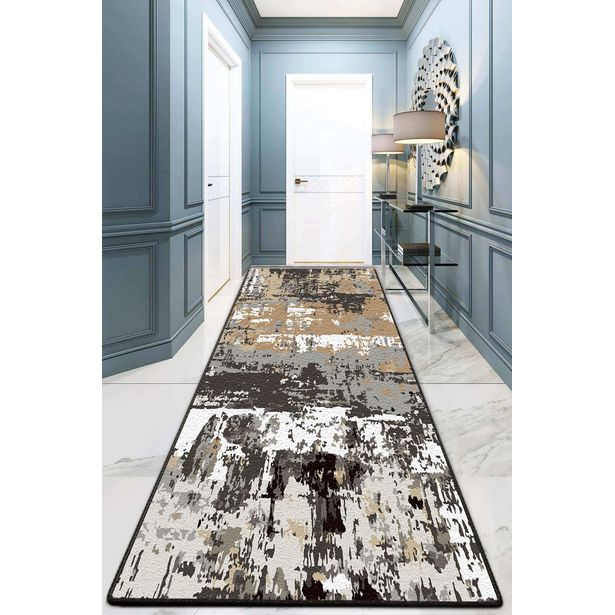 Matto Linento Margolaria Djt, 100x180cm, harmaa/beige