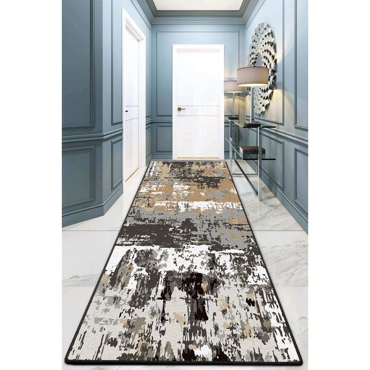 Matto Linento Margolaria Djt, 100x180cm, harmaa/beige