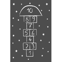 Matto Linento Wookece023, 100x150cm, harmaa