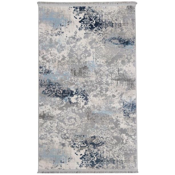 Matto Linento Tripoli, 120x170cm, sininen