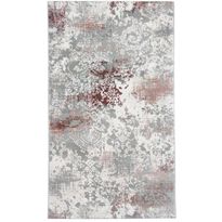 Matto Linento Tripoli, 120x170cm, vaaleanpunainen