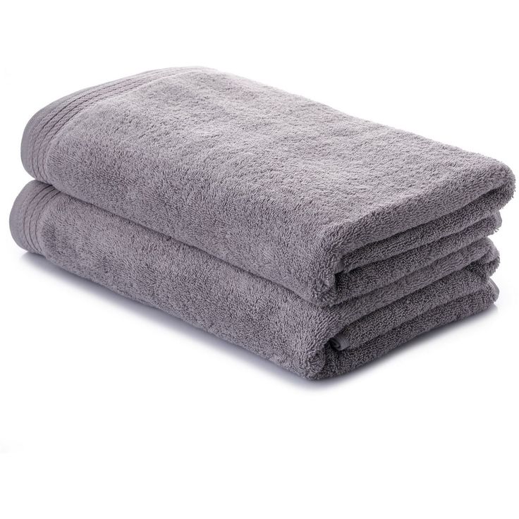 Kylpypyyhe Linento Unceasing 70x140cm harmaa 2kpl