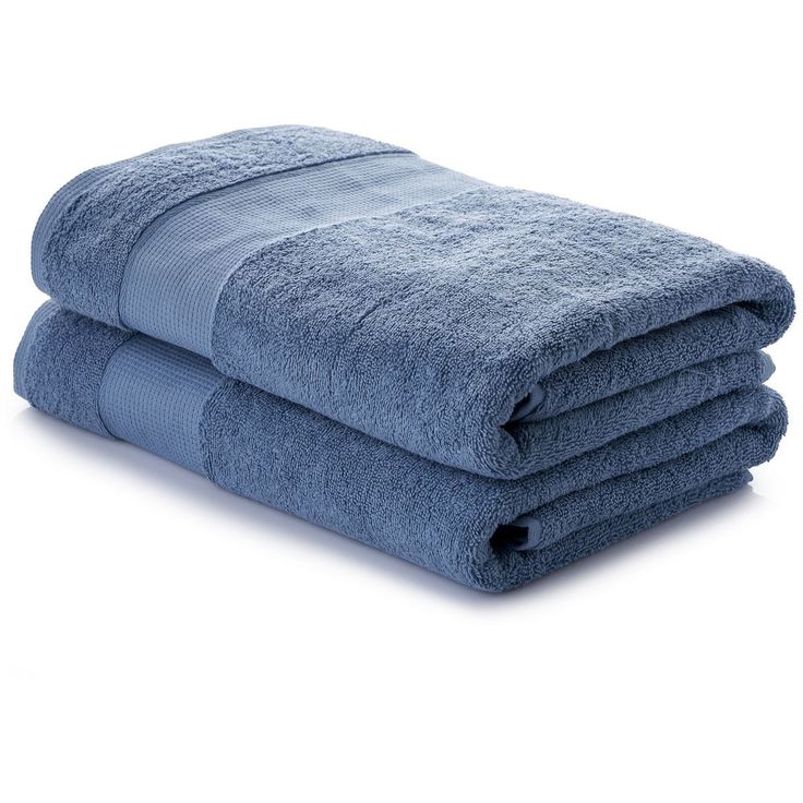 Kylpypyyhe Linento Singular v3 70x140cm sininen 2kpl