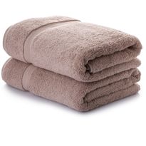 Kylpypyyhe Linento Singular v2 70x140cm ruskea 2kpl