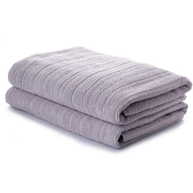 Kylpypyyhe Linento Singular 70x140cm harmaa 2kpl