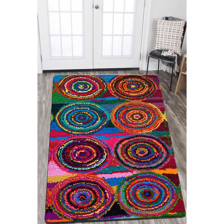 Matto Linento Boule Color Sonil 120x150cm monivärinen