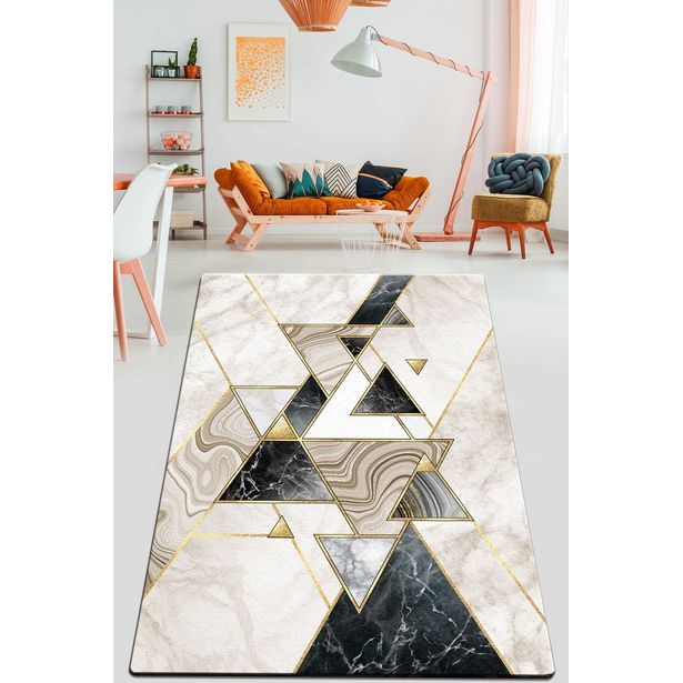 Käytävämatto Linento Pyramid, 80x150cm, beige