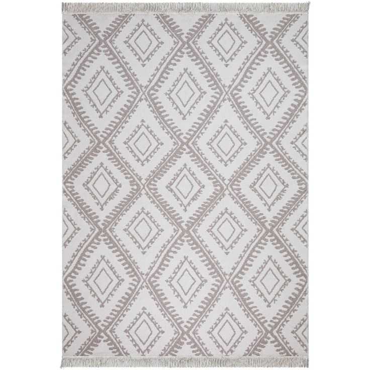 Matto Linento Aava valkoinen/beige, eri kokoja