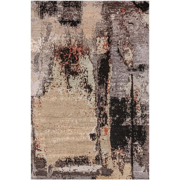 Matto Linento Teri, 180x290cm, harmaa/beige