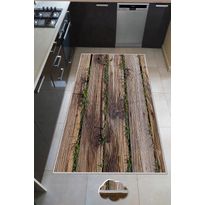 Matto Linento Wookece221, ruskea, eri kokoja