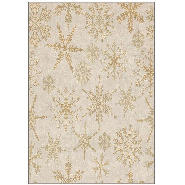 Matto Linento Loisto 180x280cm beige/keltainen