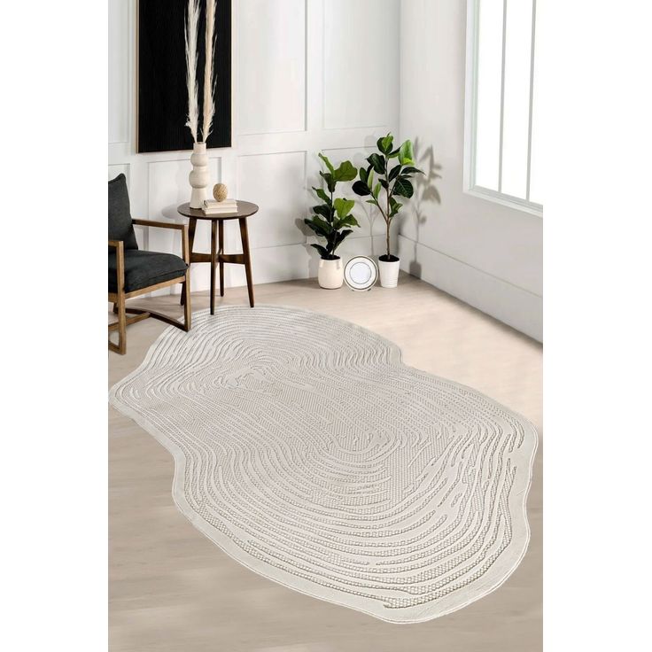 Matto Linento Amorf, 120x180cm, kerma