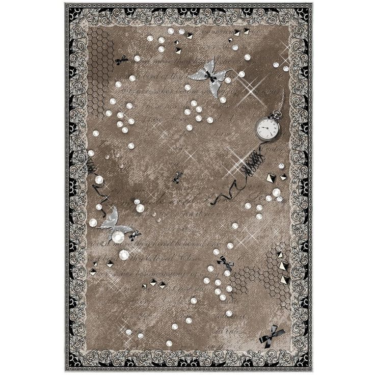 Käytävämatto Linento Mu118, 80x150cm, kahvi