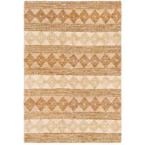 Juuttimatto Linento Jutta beige, eri kokoja