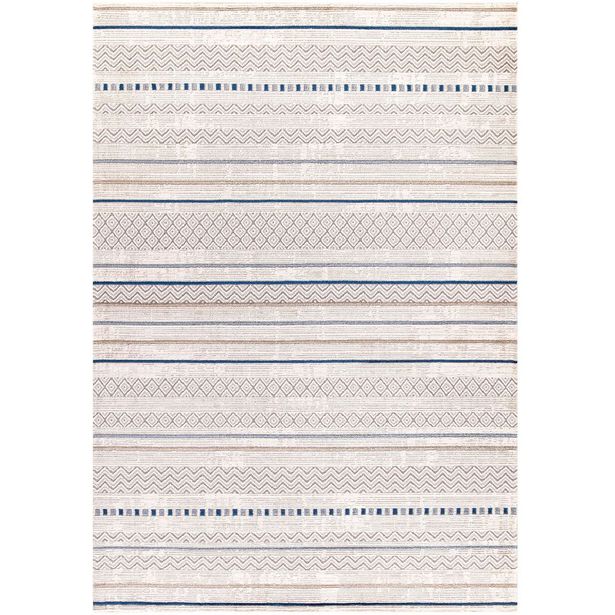 Matto Linento Capri, beige/sininen, eri kokoja