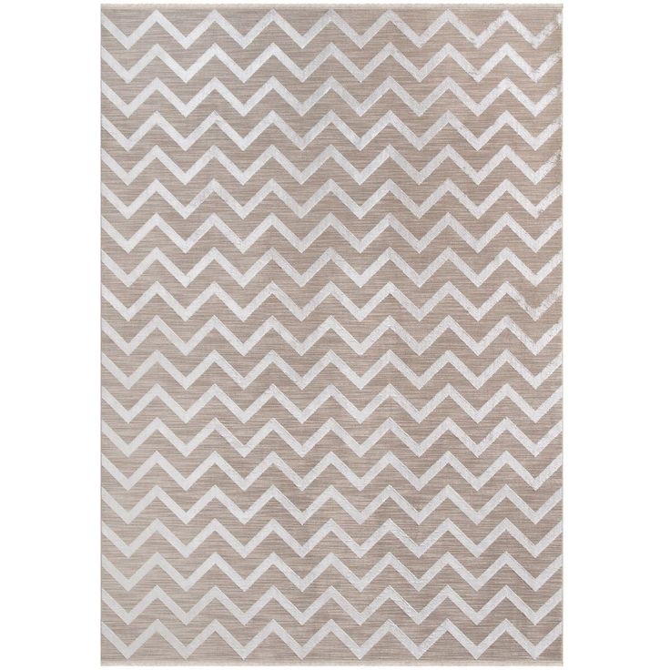 Matto Linento Zag, 200x290cm, beige