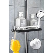 Suihkuhylly Linento Bathroom M-529, antrasiitti