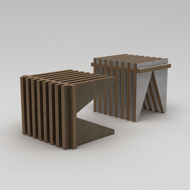 Jakkara Linento Furniture Sella, 51x40cm, tummanruskea