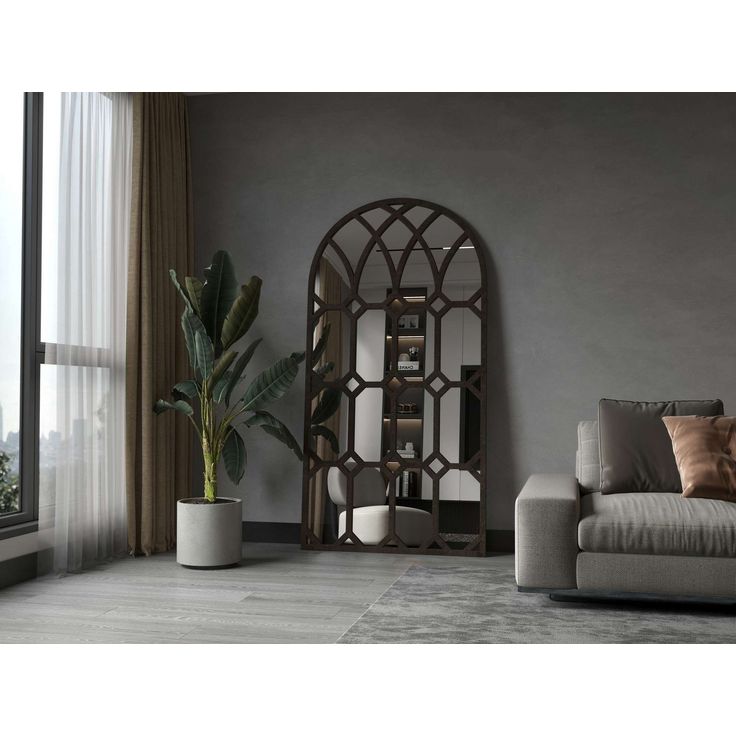 Kaaripeili Linento Furniture Zylo, 90x180cm, ruskea