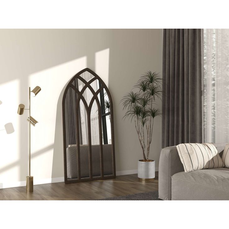 Lattiapeili Linento Furniture Fira, 90x180cm, ruskea