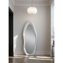 Kokovartalopeili Linento Furniture Nero, 70x165cm, kerma