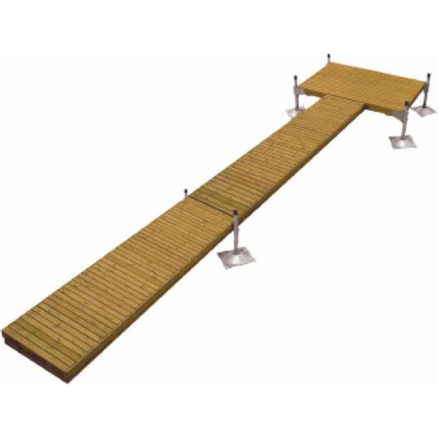 Pylväslaituri Lip-Lap Oloneuvos 11.6m irto-osina