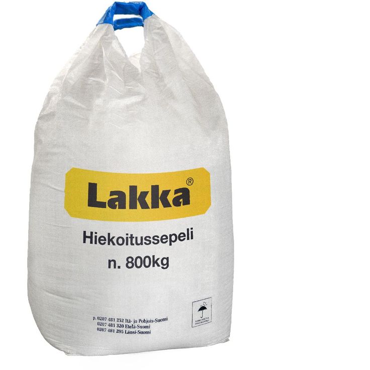 Hiekoitussepeli Lakka, 800kg, 3-6mm