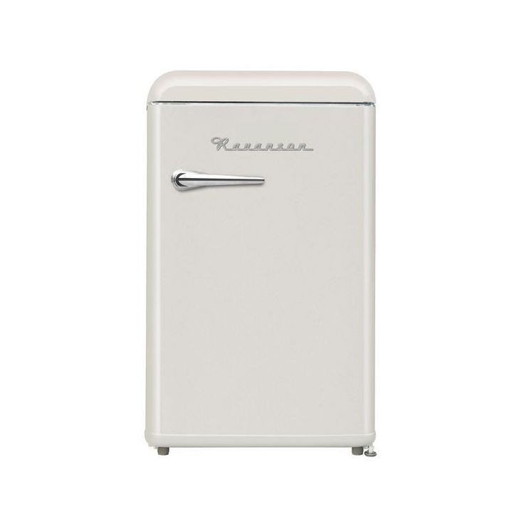 Jääkaappi pakastelokerolla Ravanson LKK120RC, 55cm, beige