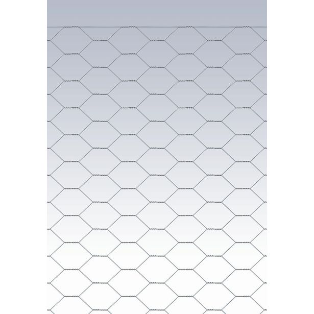 Kanaverkko, 20 x 20 x 0,8mm, 600mm x 50m