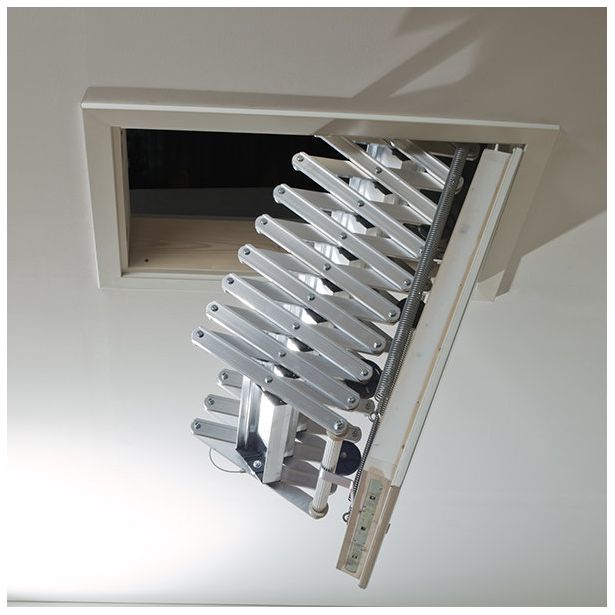 Ullakkoportaan luukku LEX 70 SAX 540x1130mm, kehys max. 3400mm